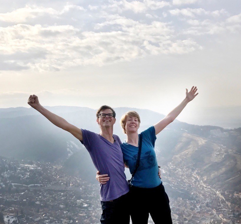 Jane and Stephen, Yoga Instructors