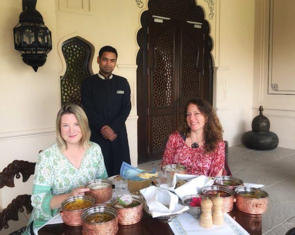 lunch at The Fairmont Jaipur