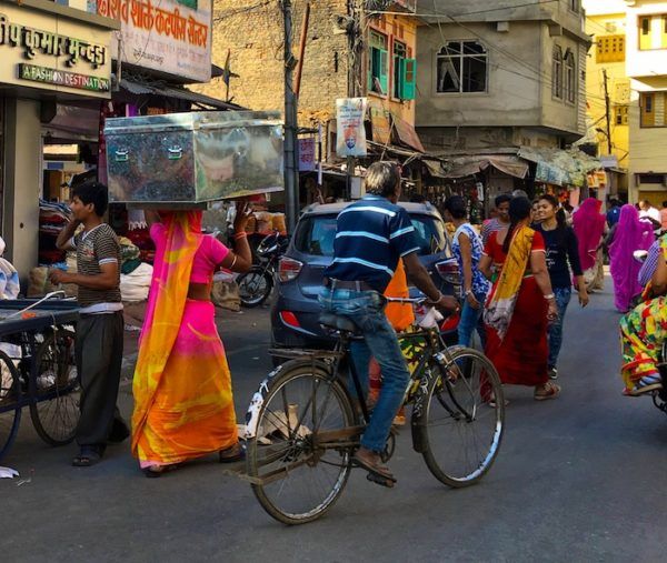 Busy busy India, in Udaipur