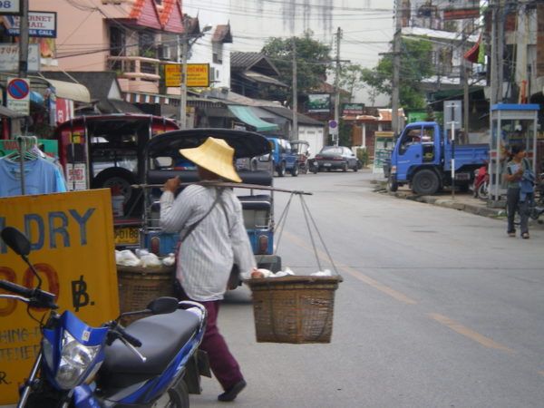 The old city of Chiang Mai, 10 years ago