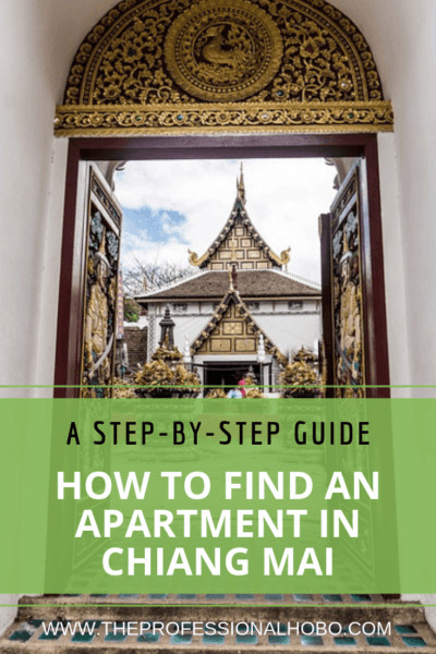 Want to spend a few months in Chiang Mai with lots of other digital nomads? This guide walks you through finding Chiang Mai apartments quickly and easily! #Full-TimeTravel #FullTimeTravel #MakingMoneyWhileTraveling #LocationIndependent #DigitalNomad #TravelWebsites #TravelTips #ChiangMai #Thailand #AsiaTravel #WhereToLive #WhereToStay #AccomodationGuide #Nimman #DigitalNomads #ChiangMaiCondo #ChiangMaiApartments