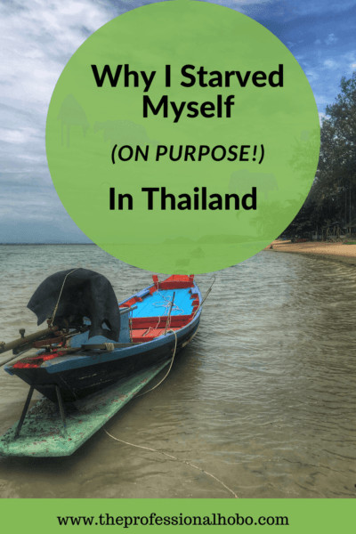 Thai food is so delicious? So why did I starve myself for 11 days in Koh Phangan? Read on to find out! #TheProfessionalHobo #kohPhangan #Thailand #detox #fasting #srithanu #traveltales