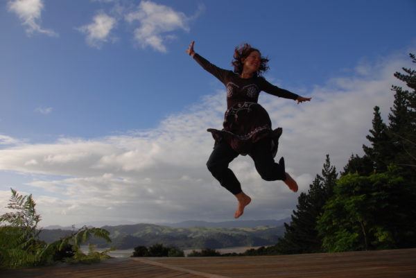 Jumping for joy with all this free accommodation