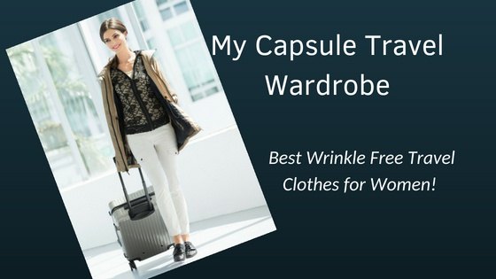 My Anatomie Travel Capsule Wardrobe: Best Wrinkle Free Travel Clothes for Women