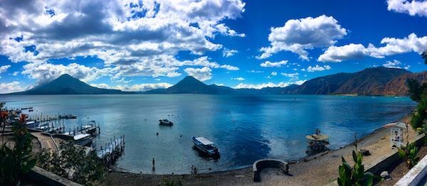 Lake Atitlan in Guatemala is beautiful, but even so, I wasn't immune to travel difficulties 