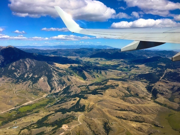 flying into Bozeman Montana - best airport to access Yellowstone