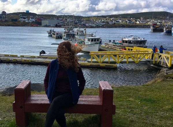 Bonavista Newfoundland on a windy day