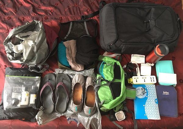 Carry On Packing List for one week trip with Knack Bags