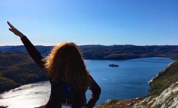 Facheux Bay Newfoundland in the wind