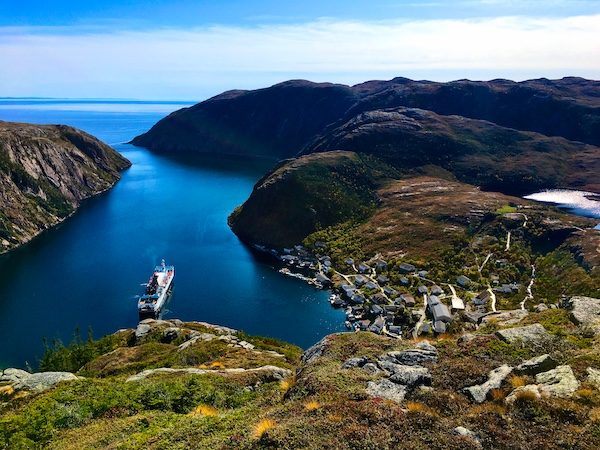 Francois Newfoundland from above