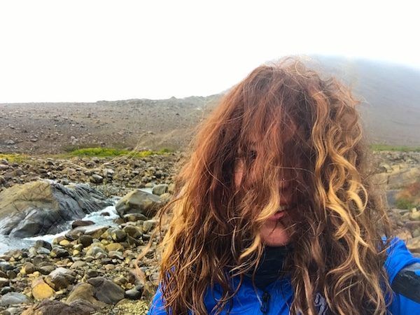 Gros Morne National Park on a windy rainy day