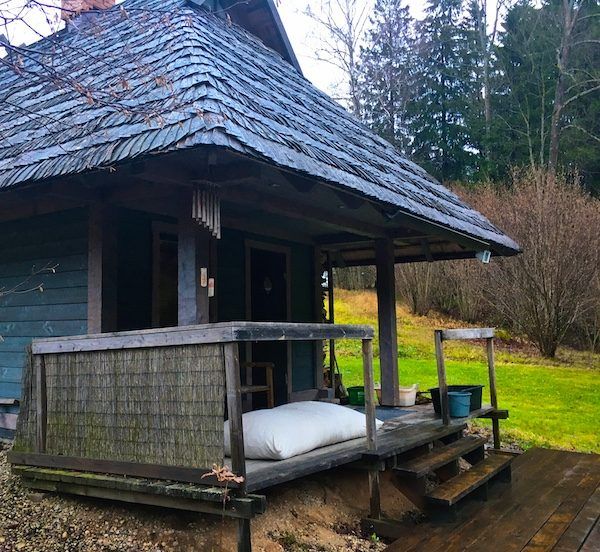 Latvian Sauna house at Spa Hotel Ezeri Spa