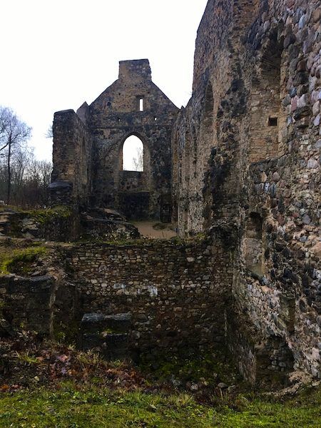 The Sigulda Castle, where Viktor was from