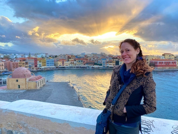 Chania sunset with the Bohemian Sunset Tour, a walking tour of Chania with Urban Adventures