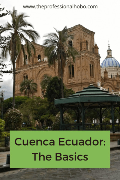 Cuenca Ecuador is a gorgeous UNESCO world heritage site and very livable city. Here's what you need to know. #Cuenca #Ecuador #expatlife #SouthAmerica #travellifestyle #traveltips #costofliving #TheProfessionalHobo