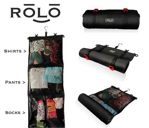 Rolo Roll-Up Garment Bag, Best Travel Clothes Organizer 