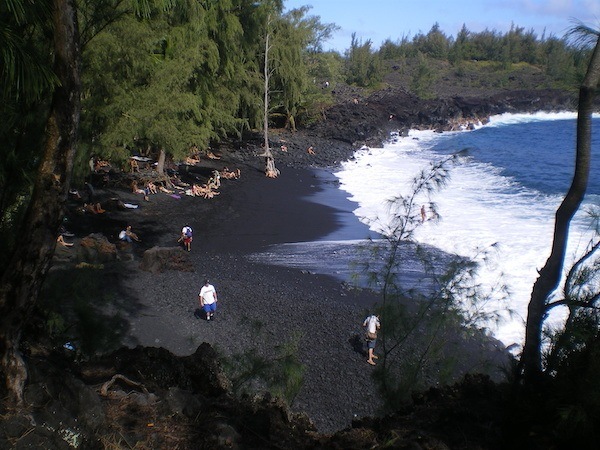 Kehena Beach on the Big Island of Hawaii