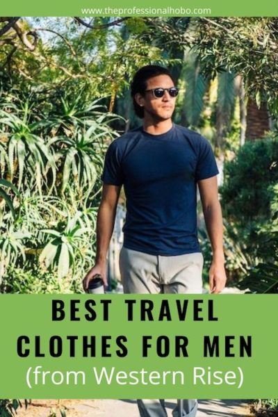 men's travel clothes essentials