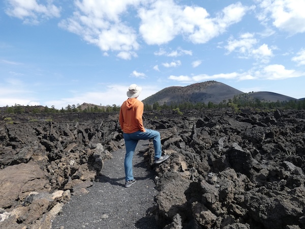 Tim Leffel wearing the prAna Stretch Zion pants