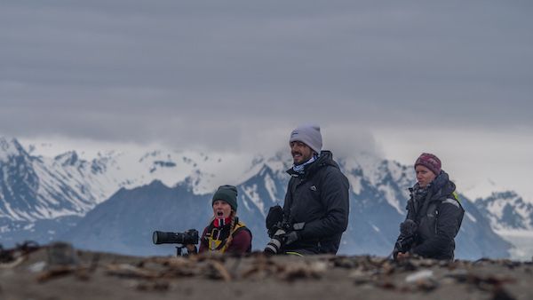 Sailing in the Arctic and filming 80 North Series