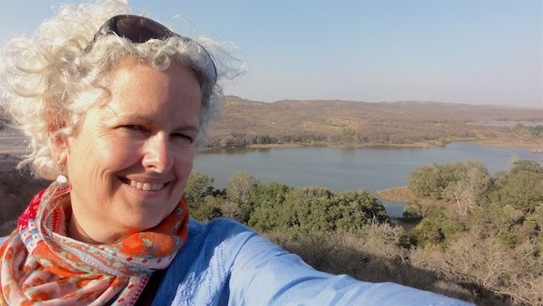 Solo Traveler Janice Waugh in Rishikesh