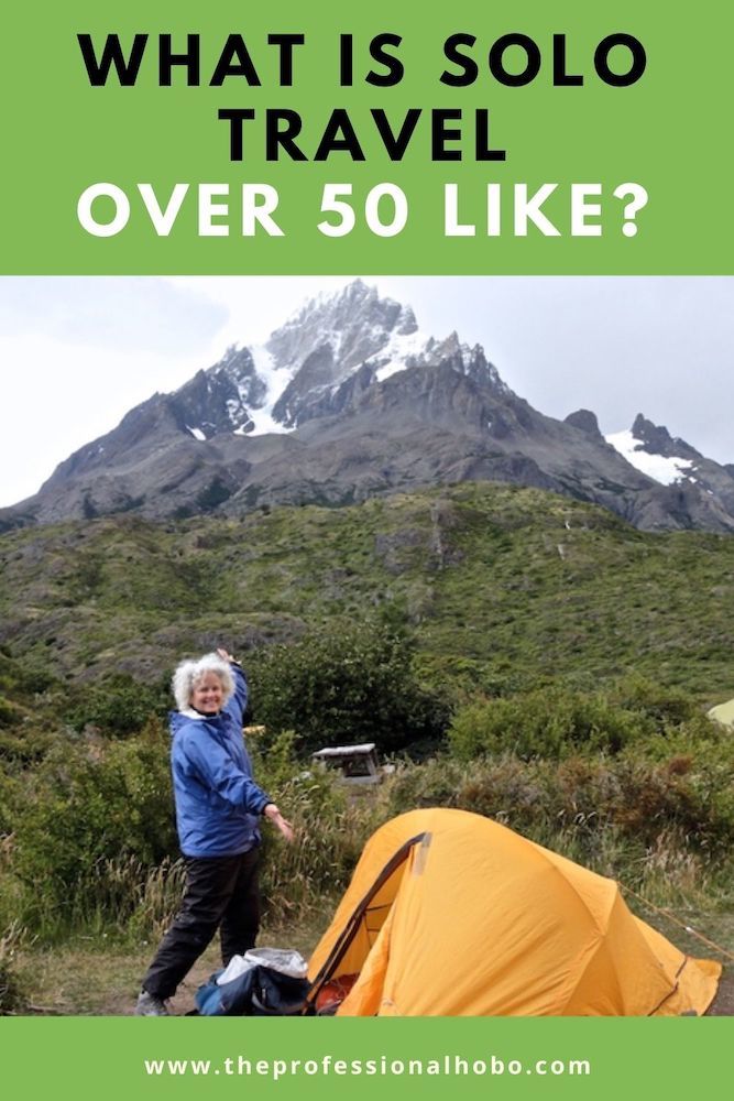 Solo travel over 50 can be daunting, but according to Janice Waugh of Solo Traveler, it is a rite of passage. Learn more here! #solotravel #50+travel #SoloTraveler #TheProfessionalHobo