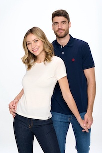 Aviator merino wool t-shirt and men's polo