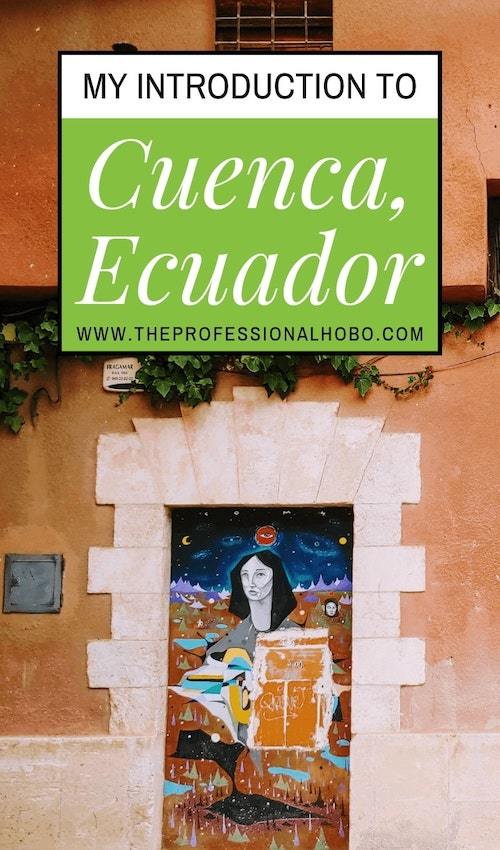 I recently arrived to Cuenca, Ecuador, where I'm house-sitting for a couple of months. Here's some basic information & first impressions of this cool city! #Cuenca #Ecuador #EcuadorTravel #SouthAmerica #FullTimeTravel #TravelPlanning #BudgetTravel #TravelTips #TravelLifestyleGuides #ExpatLife #HouseSitting #DigitalNomads #LocationIndependence