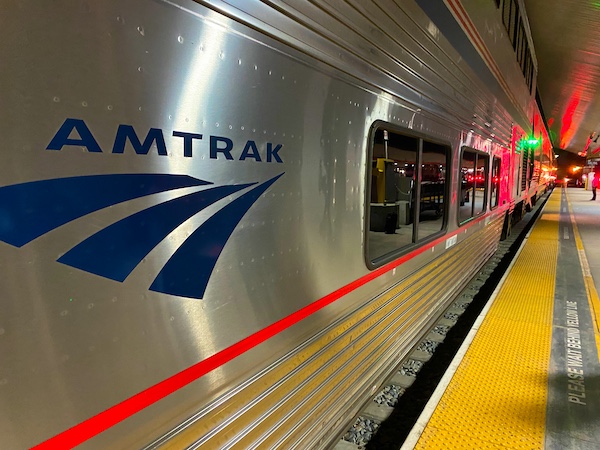 Amtrak Sunset Limited Train from LA to New Orleans