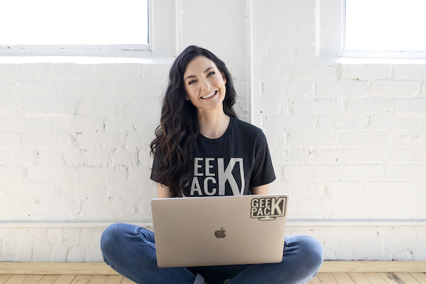 Julia Taylor, empowering women to learn coding and work online 