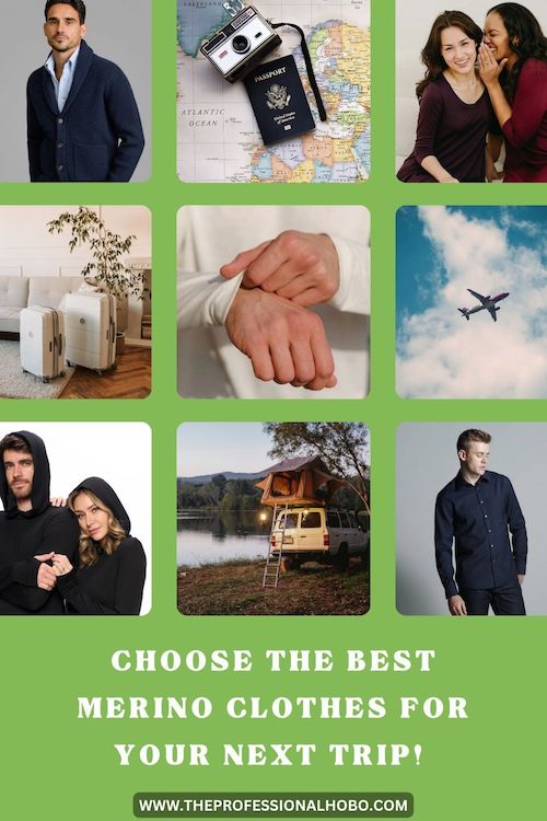 Merino Wool Pinterest PIN - 1 Merino Wool is the Best Clothing for Travel
