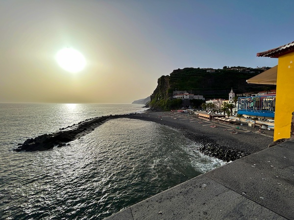 sunset at Ponta do Sol