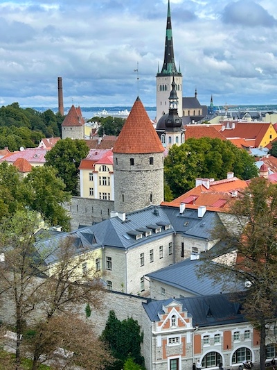 Beautiful Medieval Tallinn Estonia where I spent a month on a work and travel program