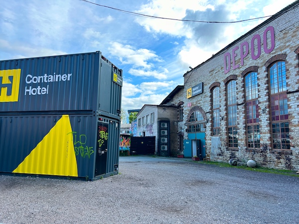 Hektor Container Hotel, where we stayed for a month Hektor Container Hotel, where we stayed for a month