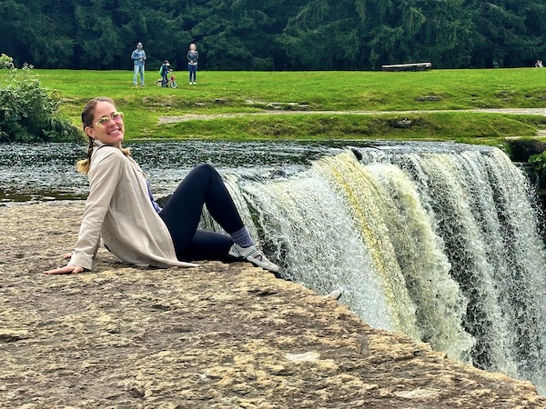 Road trip! I would never have rented a car to visit this waterfall or national parks of Estonia on my own Road trip! I would never have rented a car to visit this waterfall or national parks of Estonia on my own