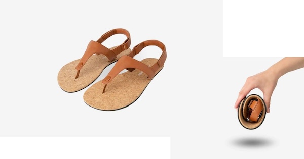 Feelgrounds Seaside Luxe barefoot travel sandals